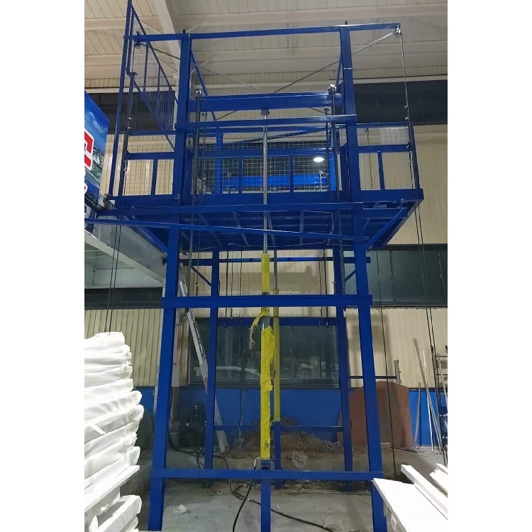 简易液压仓库货梯_无基坑仓库货梯安装_红河个旧升降机如何定制举升货梯
